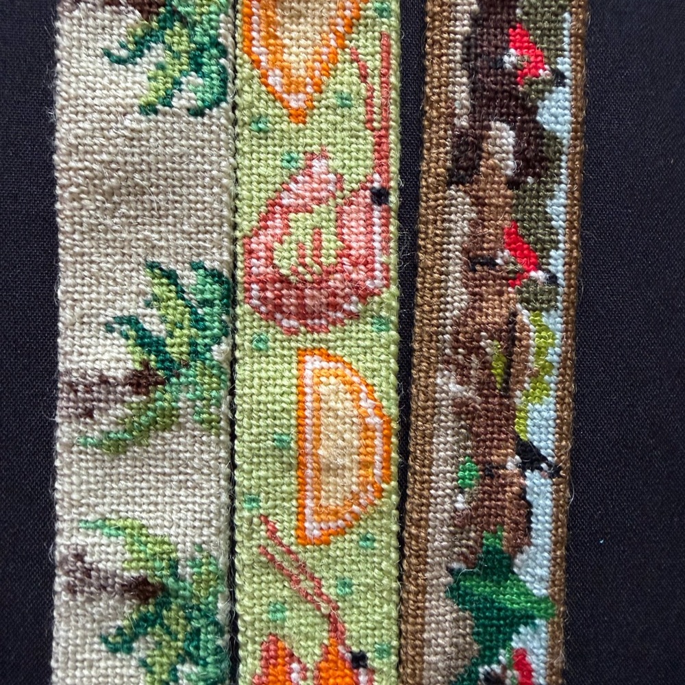 Kneedlepoint Custom Men's Belt-vintage